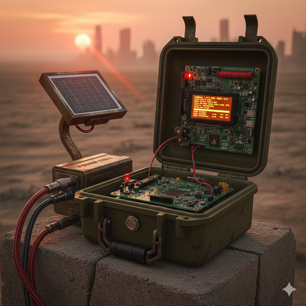 Solar Powered Communication Hub